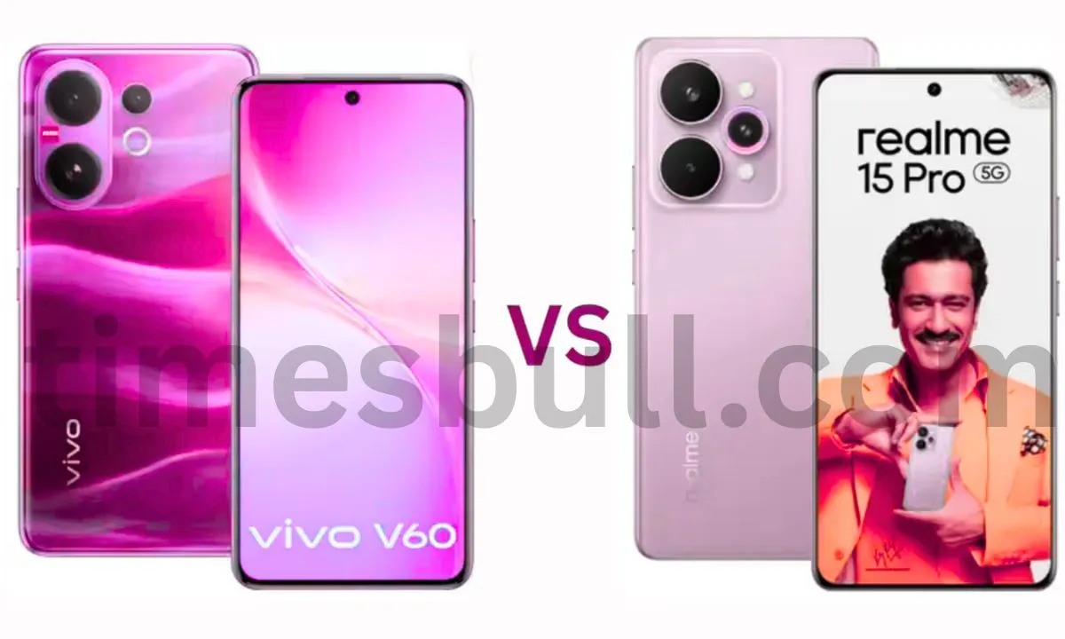 Realme 15 Pro 5g Vs Vivo V60 5g