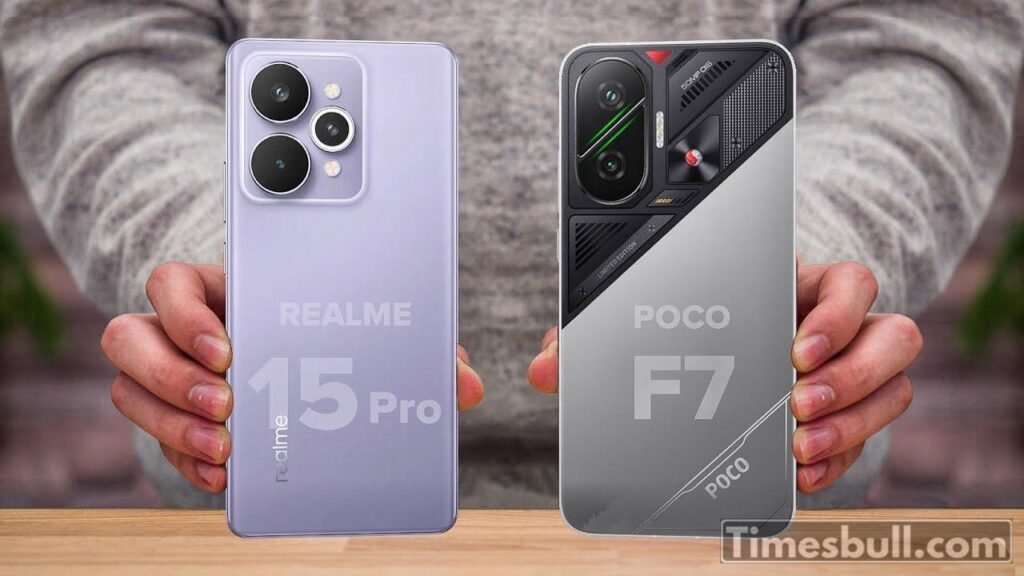 Realme 15 Pro vs Poco F7 5G: The Display, Power & Camera Faceoff You Can’t Ignore!