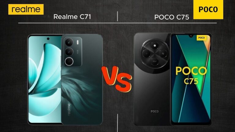 Realme C71 or Poco C75 5G: Which Phone Is Better for You?