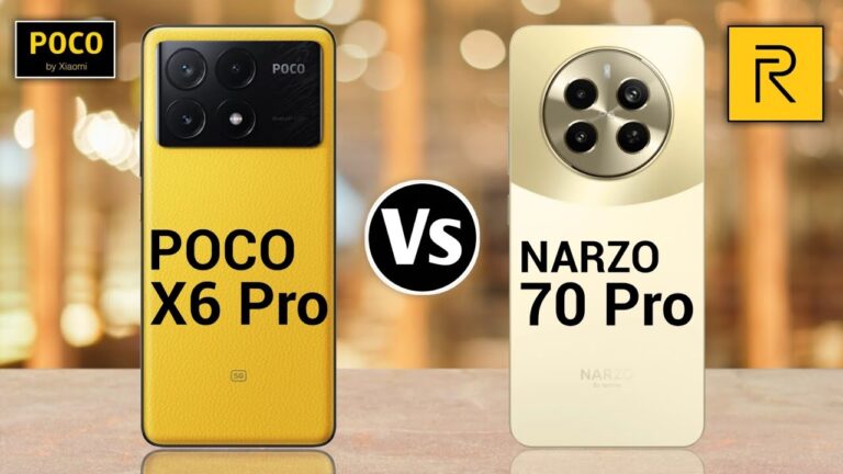 Realme Narzo 70 Pro 5G vs Poco X6 Pro – Best Mid-Range Smartphone for Performance & Gaming?