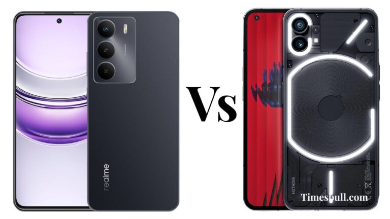 Realme Narzo 80 Lite 5G and Nothing Phone 1: Full Comparison
