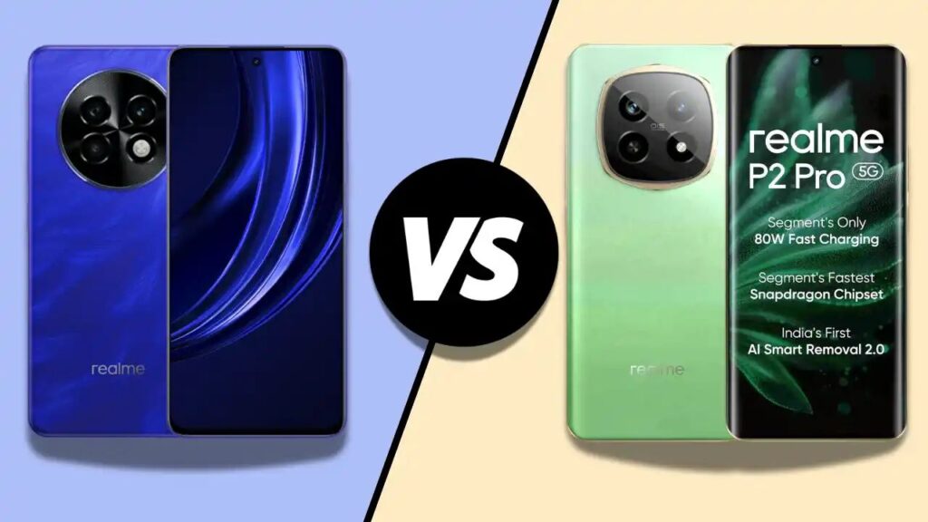 Realme P2 Pro vs Realme P1 Speed 5G