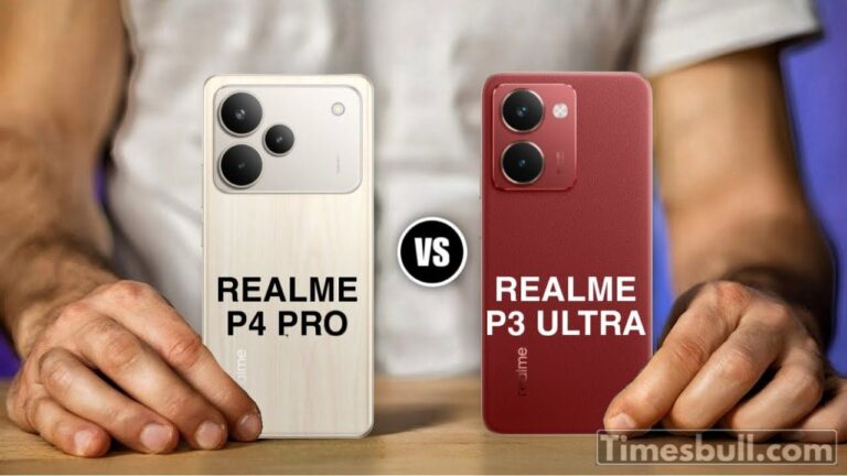 Realme P4 Pro vs Realme P3 Ultra: P-Series Compared on Power, Style, and Price
