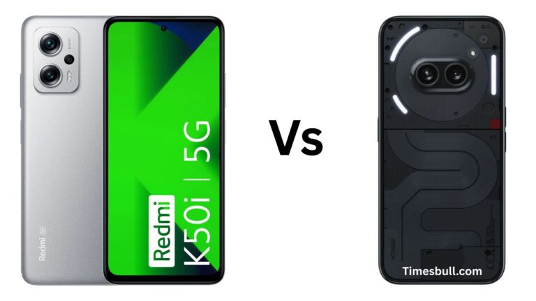 Redmi K50i Vs Nothing Phone 2a