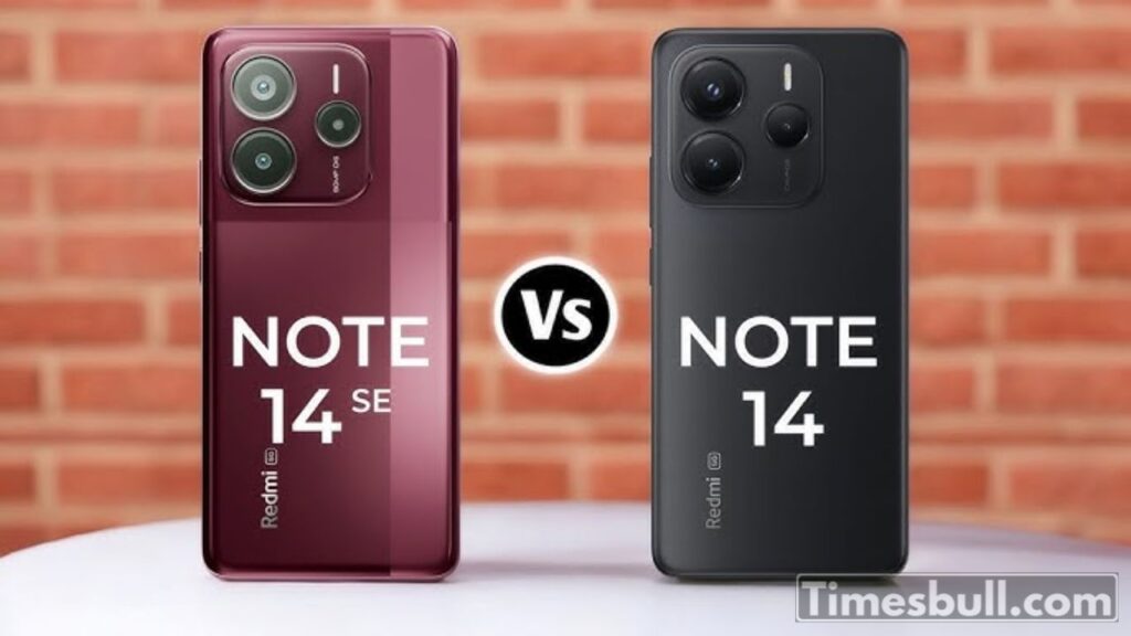 Redmi Note 14 SE 5G vs Redmi Note 14 5G: Budget Beast or Camera King