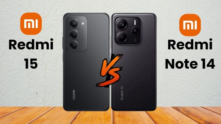 Redmi 15 5G or Redmi Note 14: Best choice for battery and display lovers?