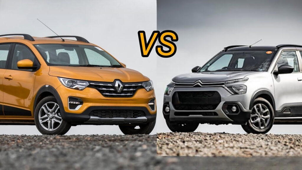 Renault Triber vs Citroën C3