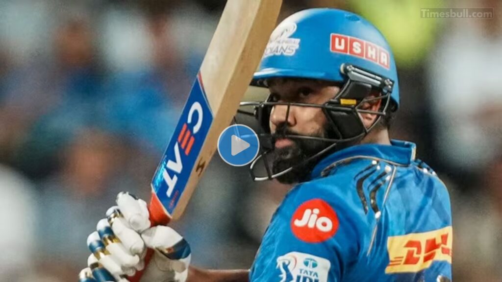 Rohit Sharma Smashes Huge Six Off Shami