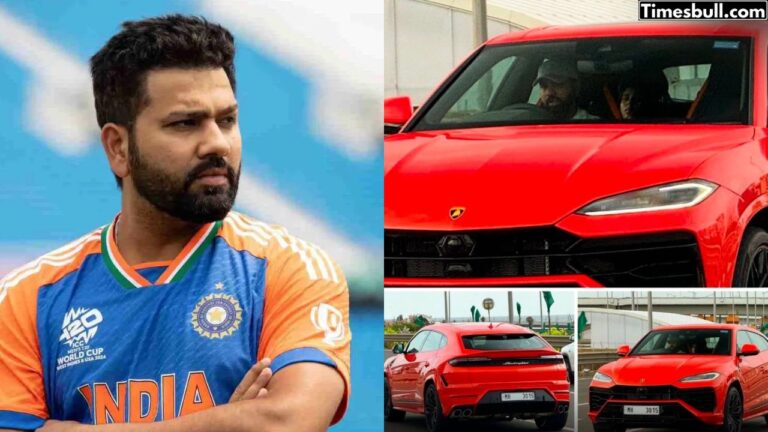 Rohit Sharma Bought a New Lamborghini Urus, Know the Story Behind the Unique Number ‘3015’