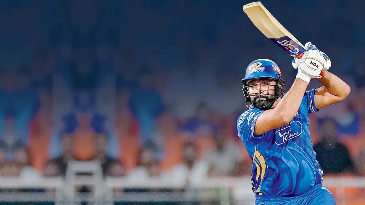 Mumbai Indians Star Rohit Sharma...