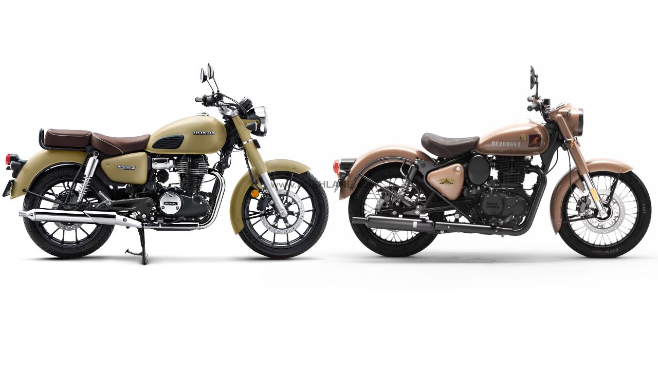 Royal Enfield Classic 350 vs...