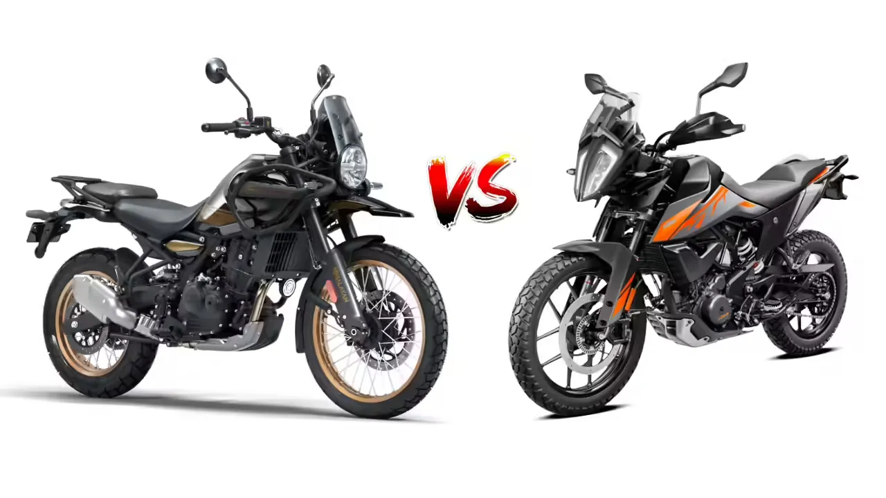 Royal Enfield Himalayan 450 vs KTM 390 Adventure