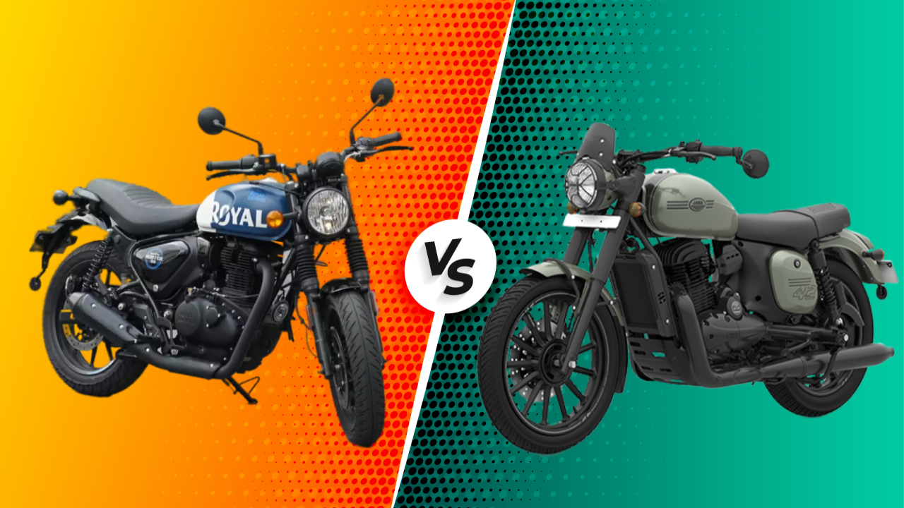 Royal Enfield Hunter 350 v_s Jawa 42