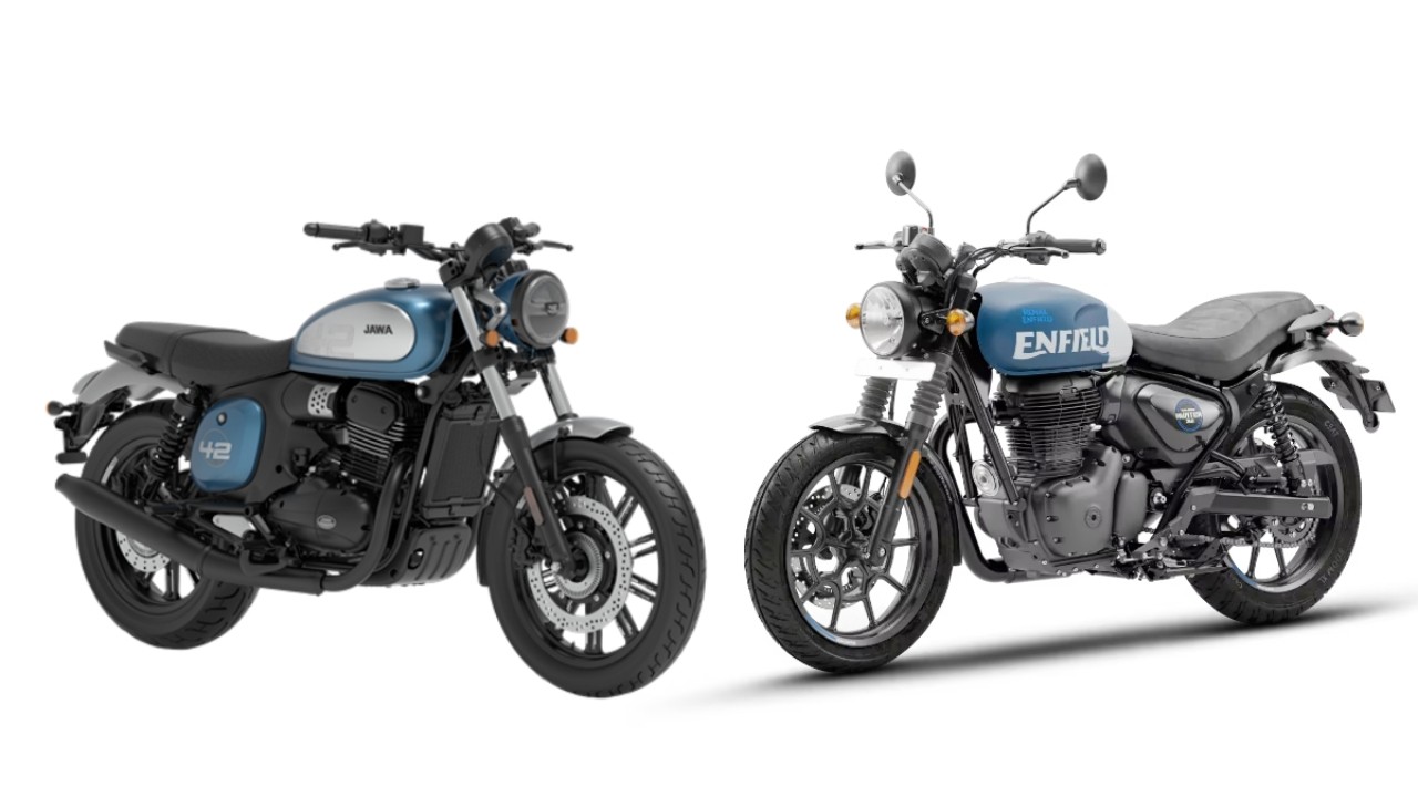 Royal Enfield Hunter 350 v_s Jawa 42