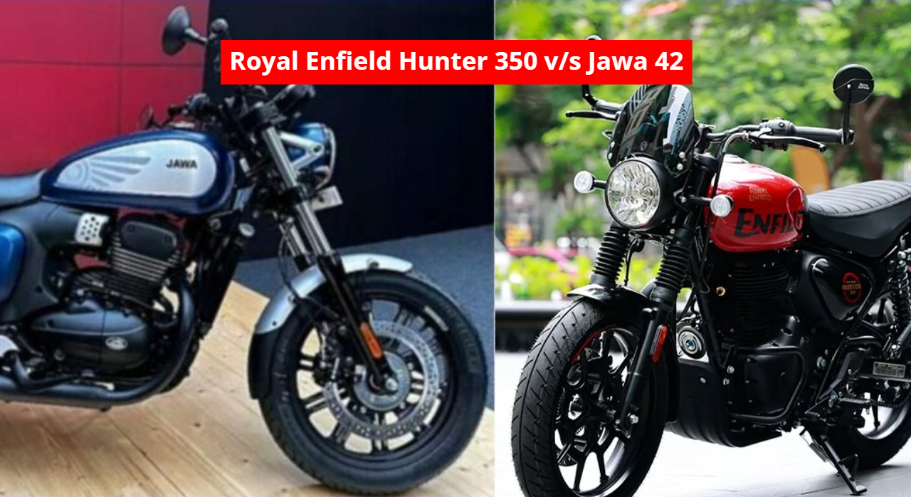 Royal Enfield Hunter 350 vs...