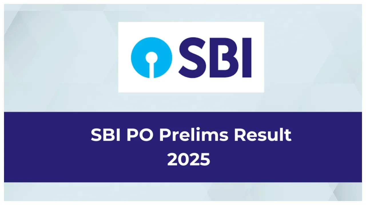 Sbi Po Prelims Result 2025