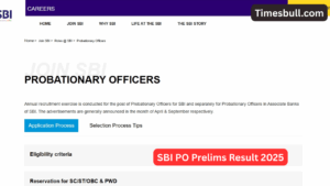 SBI PO Prelims 2025 Result Out! Know how to download result at sbi.co.in and next steps