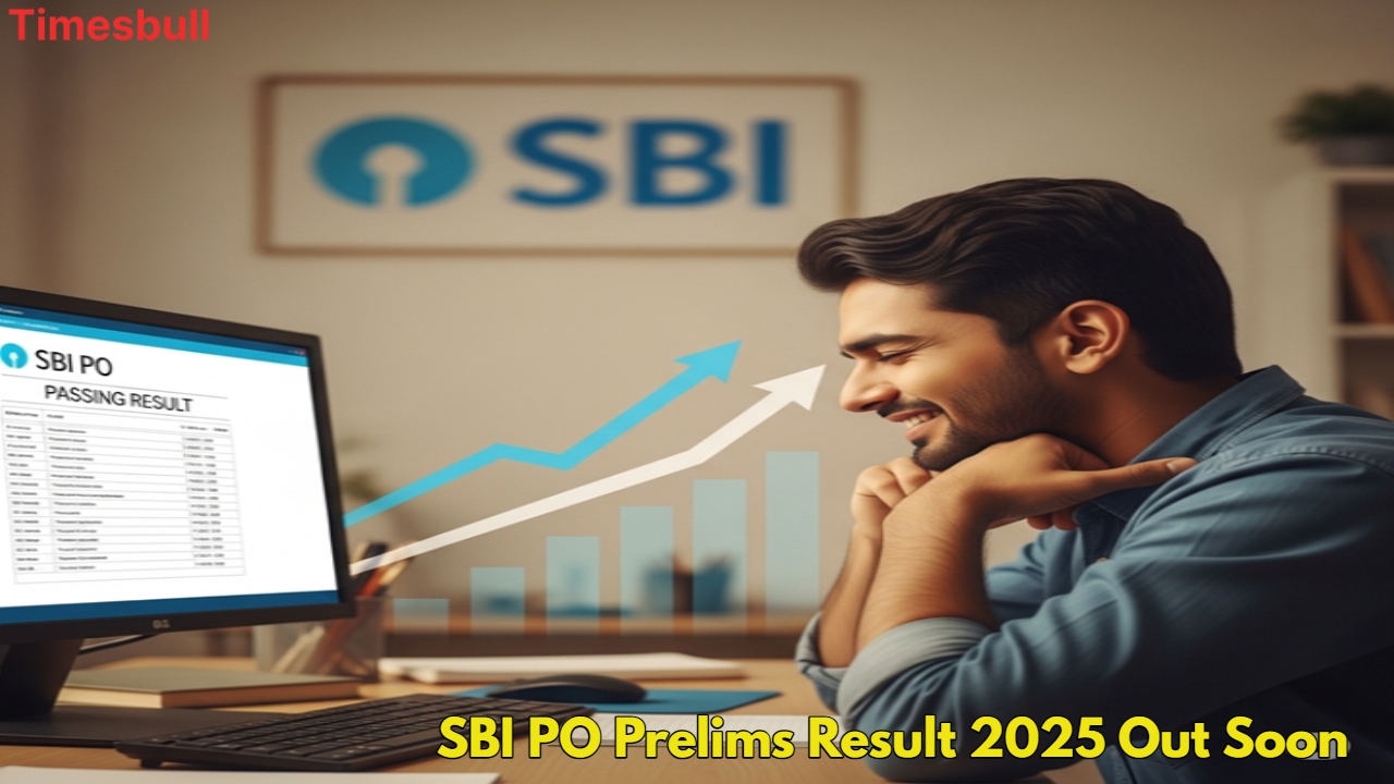 SBI PO Prelims Result 2025...