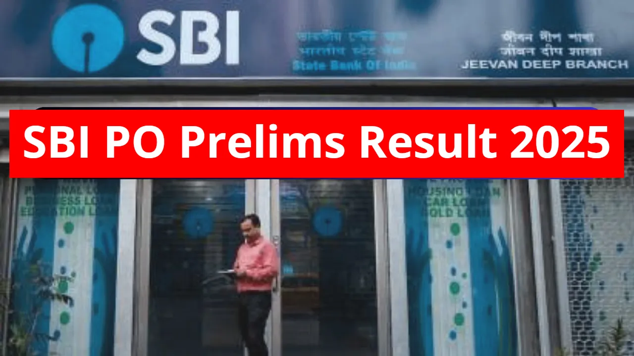 SBI PO Prelims Result 2025