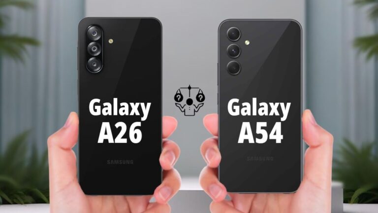 Samsung Galaxy A26 Vs Samsung Galaxy A54 5g