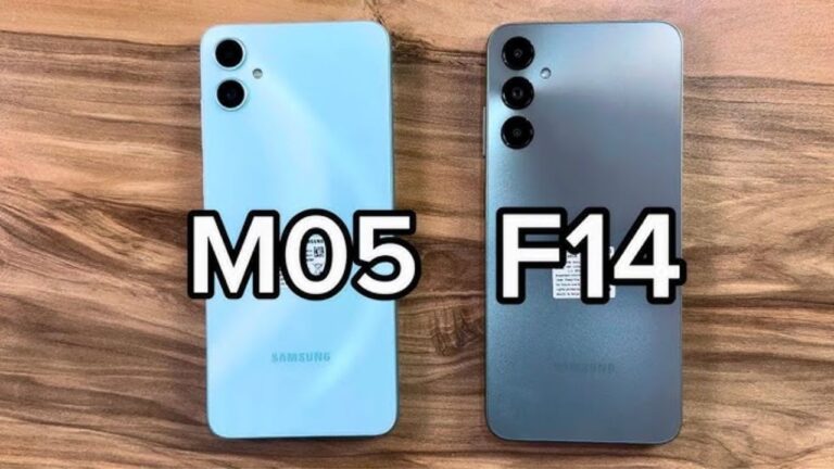 Samsung Galaxy M05 Vs Samsung Galaxy F14 4g
