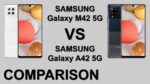 Samsung Galaxy M42 5G vs Samsung Galaxy A42
