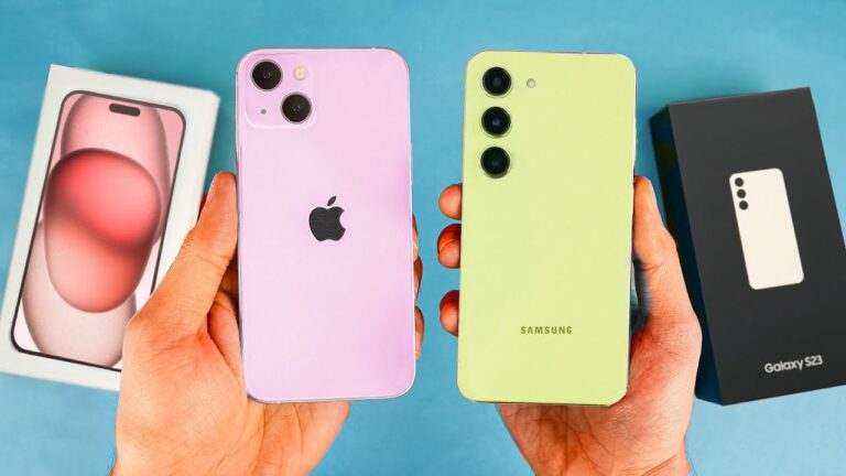 Samsung Galaxy S 23 or iPhone 15