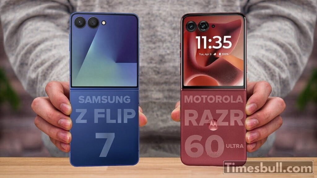 _Samsung Galaxy Z Flip 7 vs Motorola Razr 60 Ultra