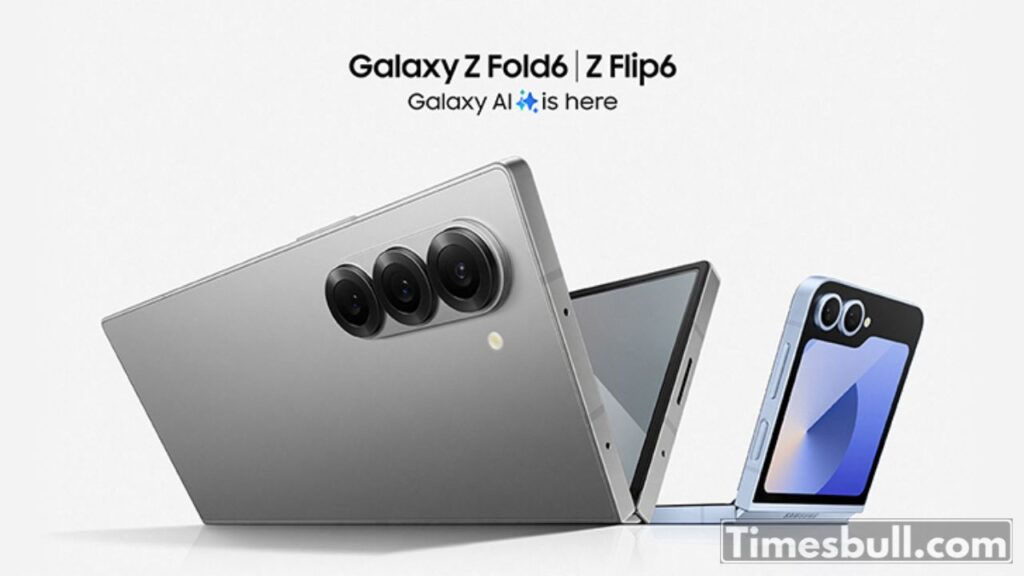 Samsung Galaxy Z Fold 6 vs Samsung Galaxy Z Flip 6: Stylish Showdown of foldable phones