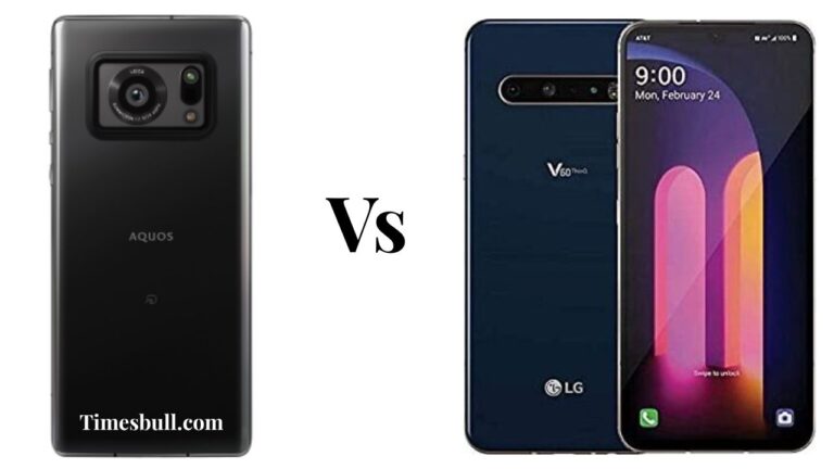Sharp AQUOS R6 vs LG V60 ThinQ