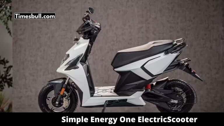 Simple Energy One Electric Scooter: Creating a sensation in India with 200km range and superfast charging