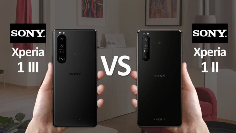 Sony Xperia 1 III vs Sony Xperia 1 II
