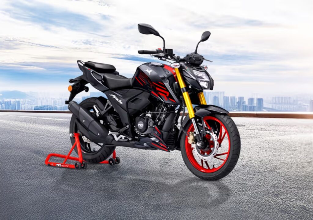 TVS Apache RTR 200 2025 Launched in India With Riding Modes and More Power