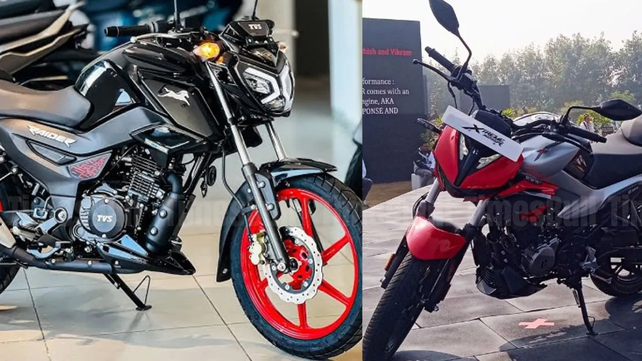 TVS Raider 125 Vs Hero Xtreme 125R