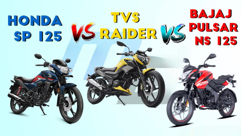 TVS Raider 125 vs Honda SP 125 vs Bajaj Pulsar 125 – Performance, Mileage & Features Compared