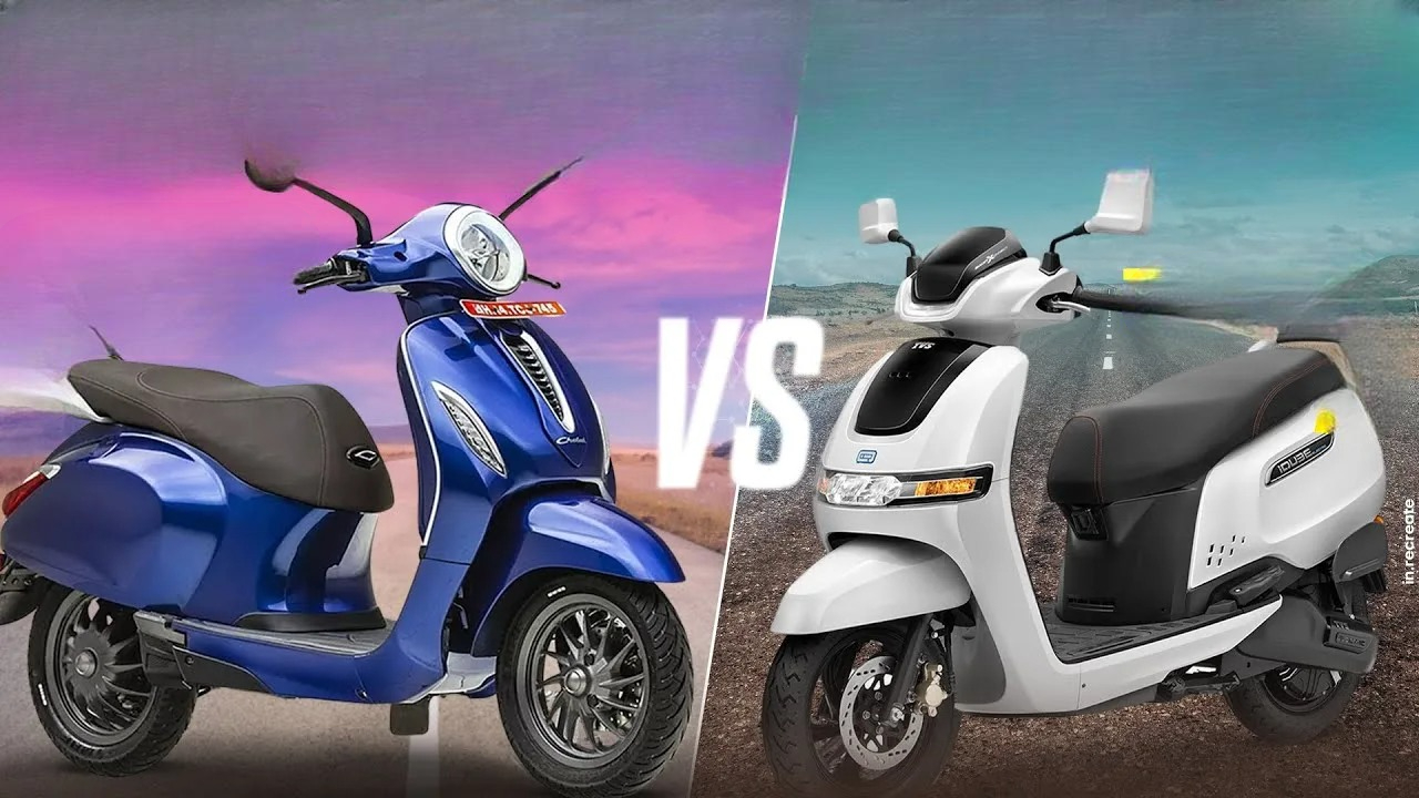 TVS iQube ST vs Bajaj Chetak 2025