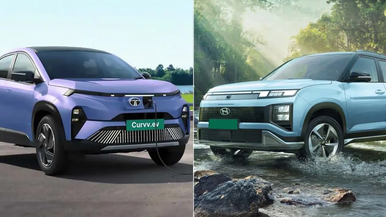 Tata Curvv Ev Vs Hyundai Creta Electric