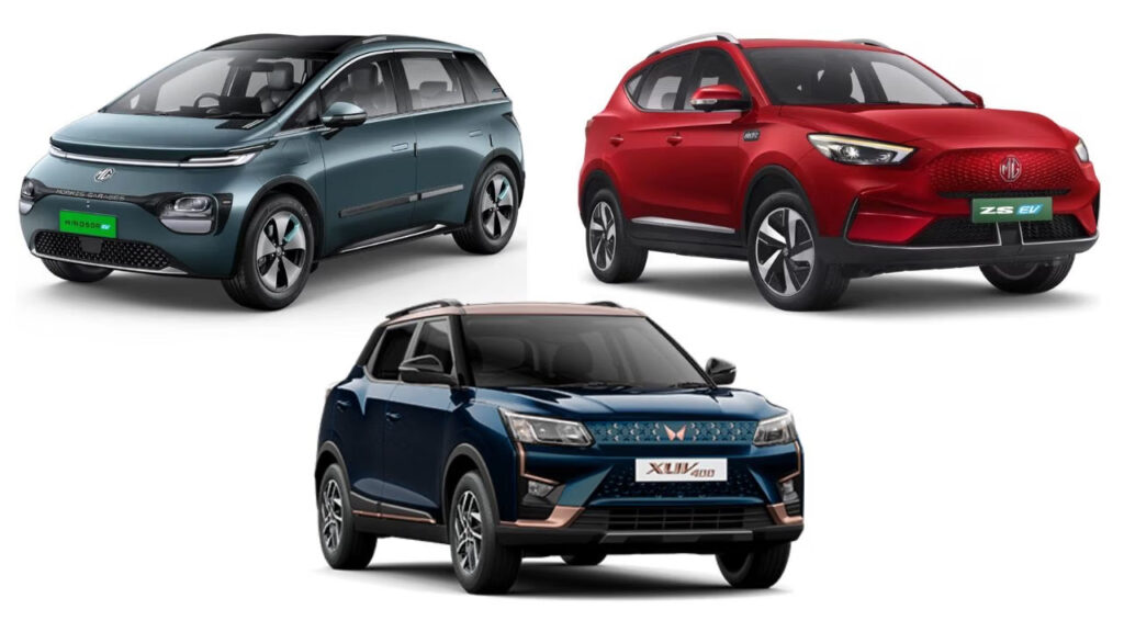 Tata Curvv EV vs Mahindra XUV400 vs MG ZS EV