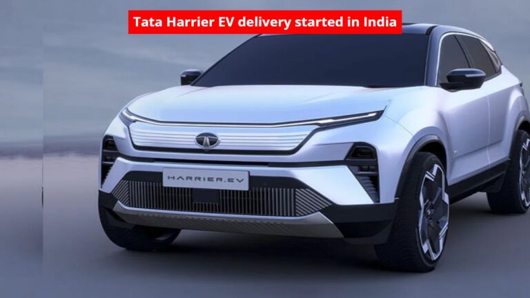Tata Harrier EV delivery started in India: Stunning Features, Impressive Range and Unmatched Driving Experience!