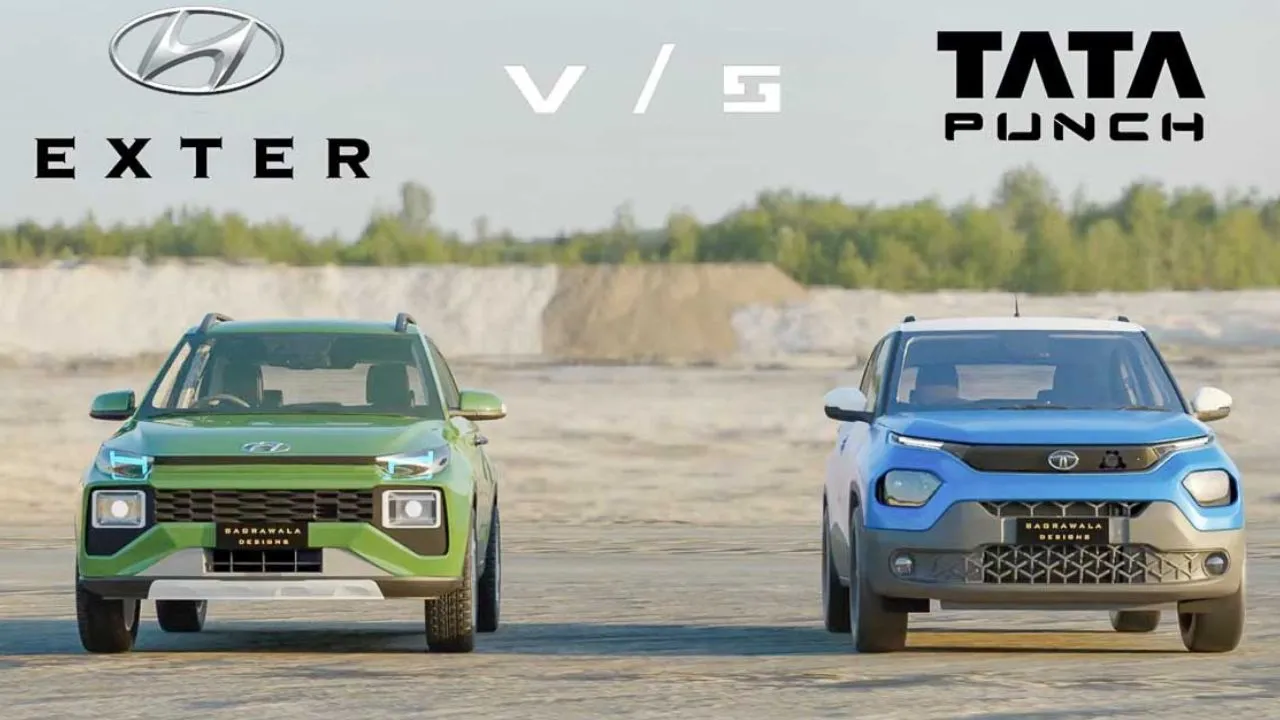 Tata Punch Vs Hyundai Exter