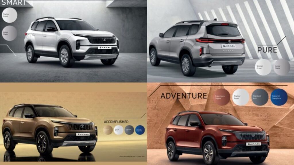 Tata Safari: ADAS to Stealth Look – Everything is available