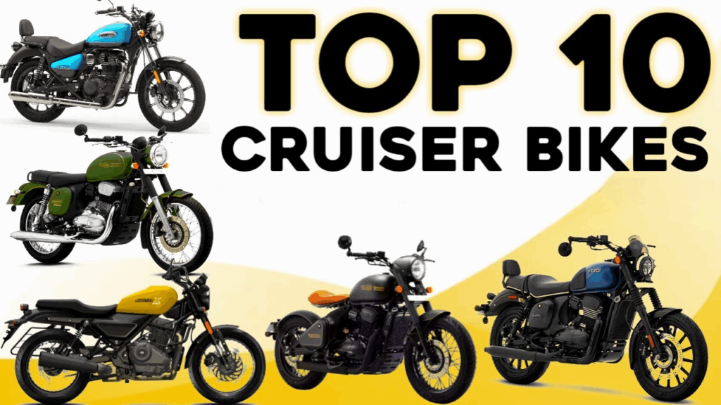 Top 10 Cruiser Bikes in India 2025