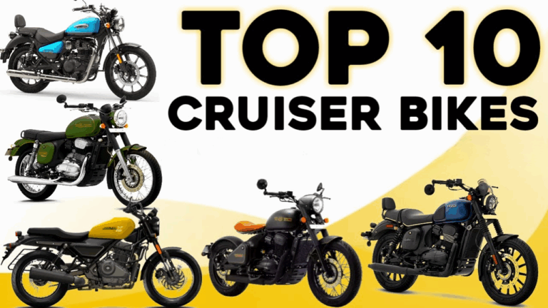 Top 10 Cruisers to Buy in India 2025 – Power, Style & Touring Comfort