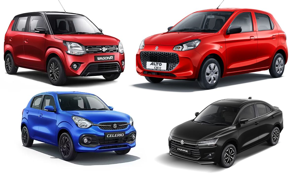 Top 4 Best-Mileage Petrol Cars...