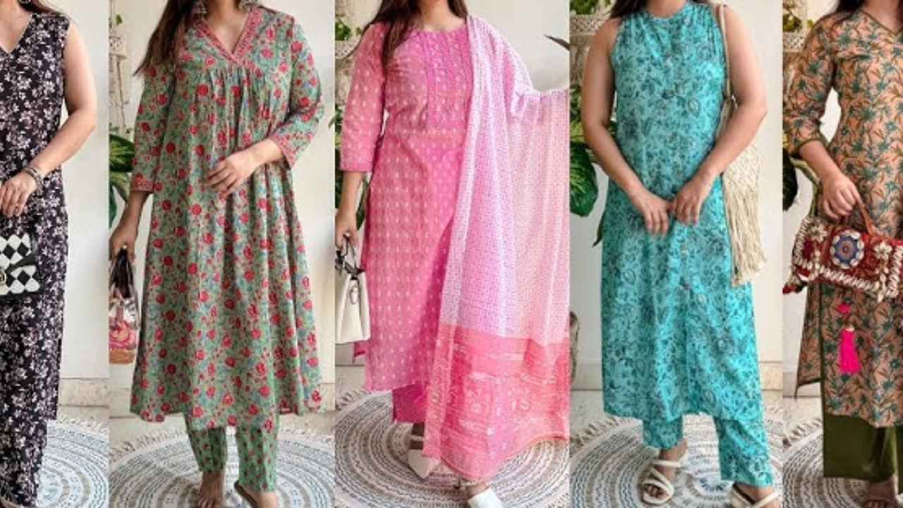 Top 5 Beautiful Kurta Sets...