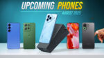 Top 5 Upcoming Smartphones in August 2025