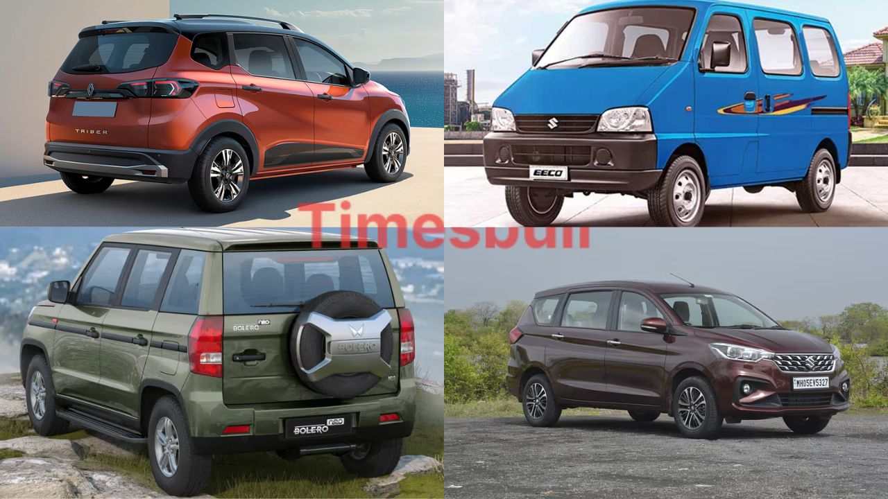 Best 7 Seater Cars Under...