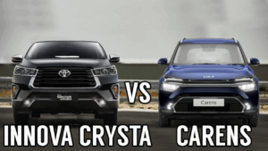 Kia Carens vs Toyota Innova Crysta : Price, Features, Comfort & Practicality Compared