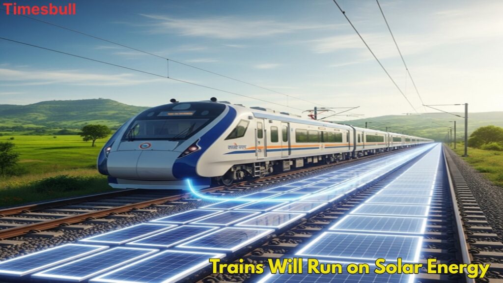 Big Railway Revolution: Power Stations Between Tracks to Run Trains on Solar Energy