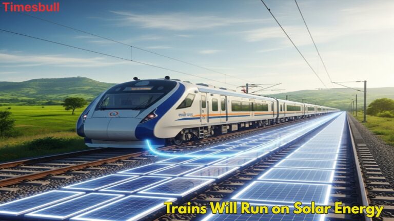 Big Railway Revolution: Power Stations Between Tracks to Run Trains on Solar Energy